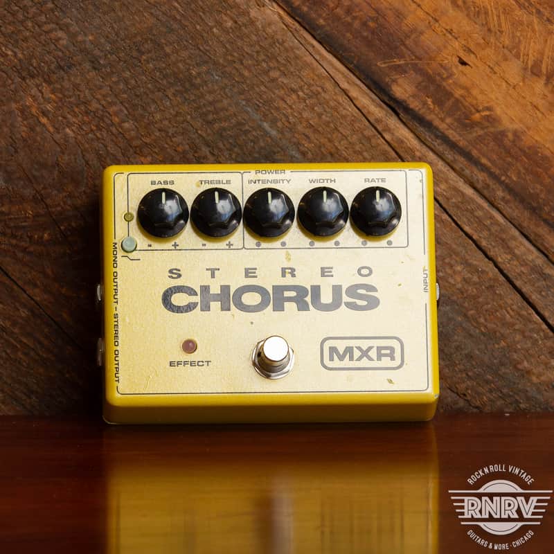 MXR M134 Stereo Chorus 2004 - Present - Yellow image 1