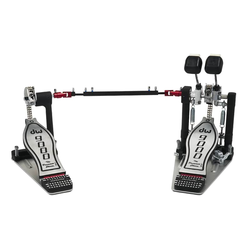 DW 9000 Double Bass Drum Pedal DWCP9002 Drum Workshop w/ Bag image 1
