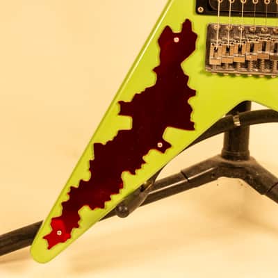 ESP GUITARS Random Star Rare green finish. image 4