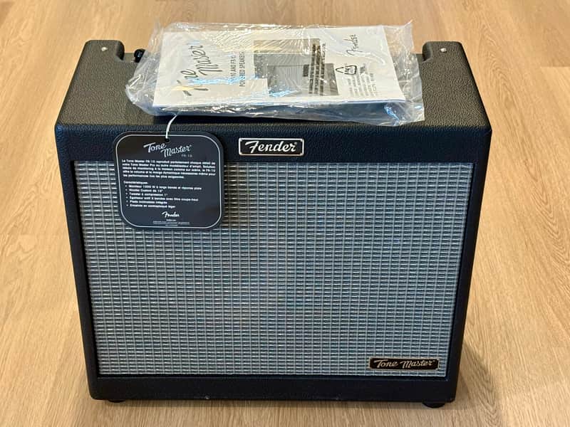 Fender Tone Master FR-10 1000-Watt 1x10" Active Guitar Speaker Cabinet 2023 - Present - Black image 1