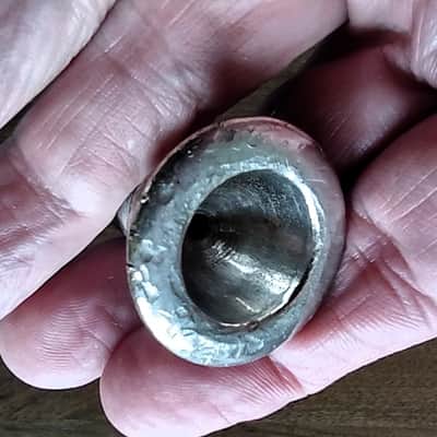 York and Sons Trombone Mouthpiece Lot of 3 Antique Cornet Horn 1900s image 5