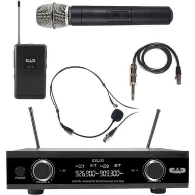 CAD GXLD2HB Instrument & Vocal Wireless Microphone Set image 2
