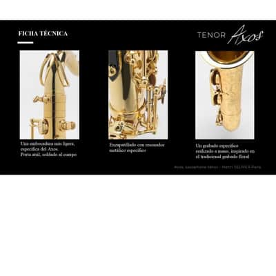 Selmer SAXOPHONE TENOR AXOS - LACADO VO image 3