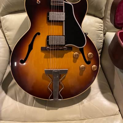 1957 Gibson ES-175D Hollow Body Electric Guitar Sunburst ! image 14