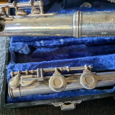 Gemeinhardt 2SP Straght-Headjoint Flute with pass-through needle - Silver-Plated image 3