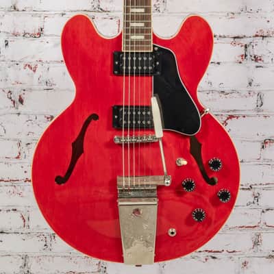 Epiphone - Joe Bonamassa 1962 ES-335 - Semi Hollow Guitar - Sixties Cherry - w/OHSC - x4822 - USED image 1