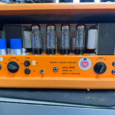 Orange OR120 120-Watt Guitar Amp Head 1970s Serviced image 9