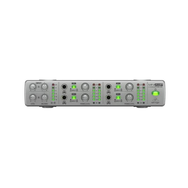 Behringer AMP800 4-Channel Ultra-Compact Stereo Headphone Amplifier image 1