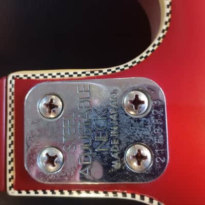 Salem Semi-Hollow Electric Guitar 1970s MIJ Burst *** FREE SHIPPING *** image 13