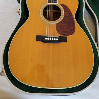 Martin M38 (0000-38) 1998 w/ original hard shell case image 1