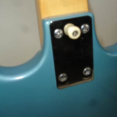 Vintage 60's Kalamazoo by Gibson KG-2A Electric Guitar, Las Vegas Blue w/ Gibson Chipboard Case image 14
