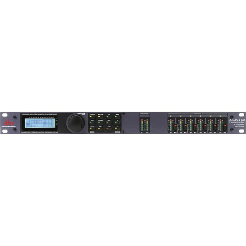 dbx DriveRack 260 2x6 Loudspeaker Management System with Display image 1