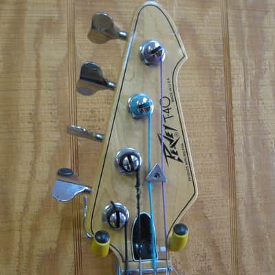 Vintage 1977 USA Peavey T-40 Bass W/ Case Retro Nice! image 3