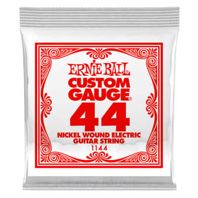 .044 Custom Gauge Electric Guitar Single String Nickel Plated Wound On Tin Plated Steel Hex Core image 1