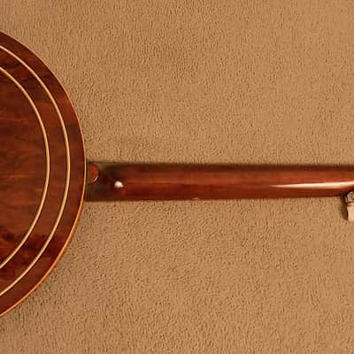1970’s IBANEZ Artist 591 Wreath 5-String Banjo with Drop D Tuners and Hard Shell Case image 9