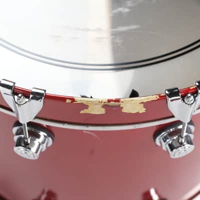 DW Collectors Series 3-Piece Flame Drum Kit (Kick, Snare, Floor Tom) Owned by Brian Setzer image 11