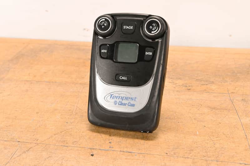 Clear-Com TMR42524INCC Tempest 2400 4-Channel Wireless Belt Station CG01PQS image 1