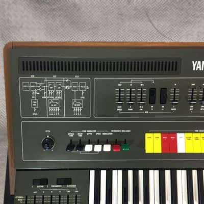 Yamaha CS-50 Polyphonic Synthesizer - LEGEND - โ
ULTRA RARE from ยด70sโ
Professional Synthesizer/ Keyboard / Combo Organ โ
Cleaned & Full Checked โ
image 5