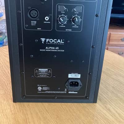 Focal Alpha 65 Evo Powered Studio Monitor (Pair) 2019 - Black image 3