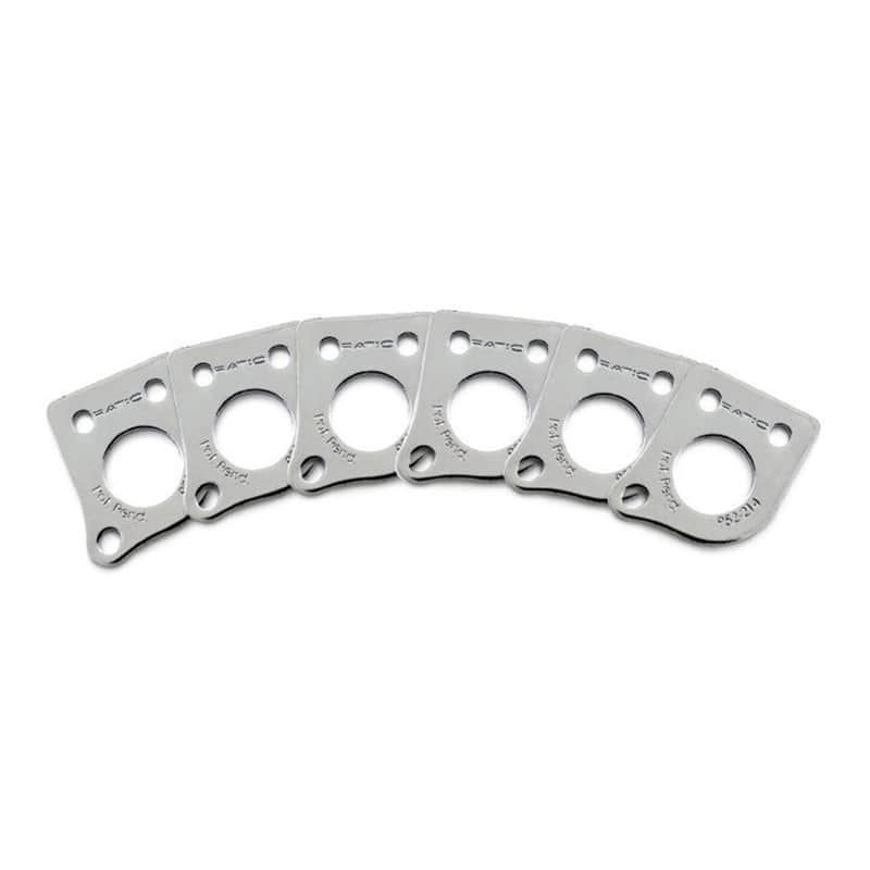 Graph Tech Ratio InvisoMatch Plates 45 Degree Screw Hole - Chrome (6 set) image 1