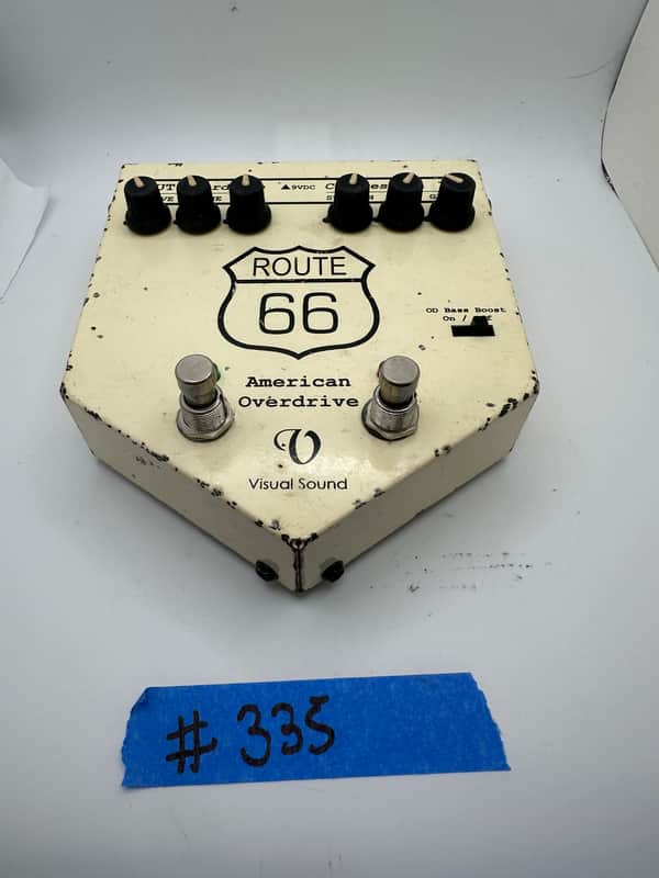 Visual Sound Route 66 Overdrive Compressor Pedal | Reverb