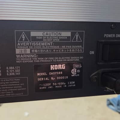 Korg OASYS 88-Key Open Architecture Synthesis Studio 2000s - Black image 13