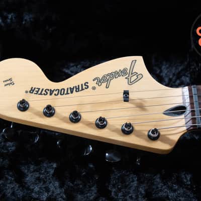 2024 Fender Tom DeLonge To The Stars Stratocaster Satin Black Signed COA image 3