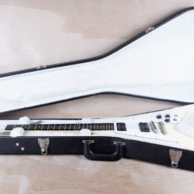 Gibson Flying V '67 Reissue 2009 Classic White Seymour Duncan PUs w/ OHSC, Paperwork image 2