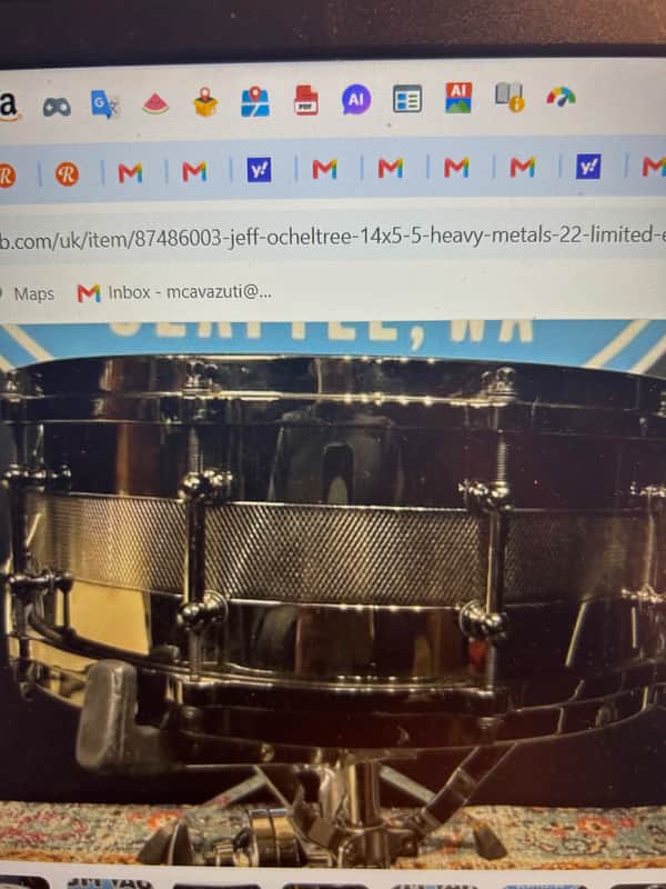 Jeff Ocheltree Heavy Metals 22 2000's - Black nickel image 1