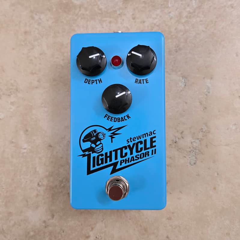 StewMac Lightcycle Phasor II Optical Phaser Pedal image 1