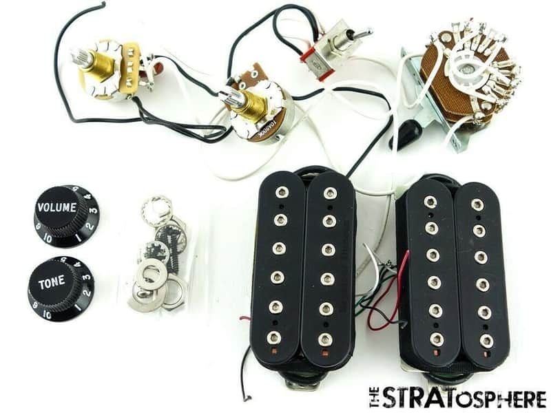 Charvel Pro Mod DK24 HH SEYMOUR DUNCAN PICKUPS SWITCH POTS KNOBS image 1