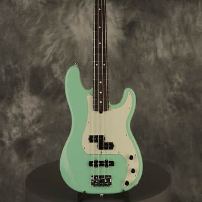 RARE 2000 Fender FDP Limited Edition Hot Rodded Precision Bass SURF GREEN 9/12 image 2