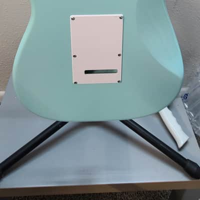 TEASE Stratocaster & Hardshell Case ST-1 2020s - Teal image 8