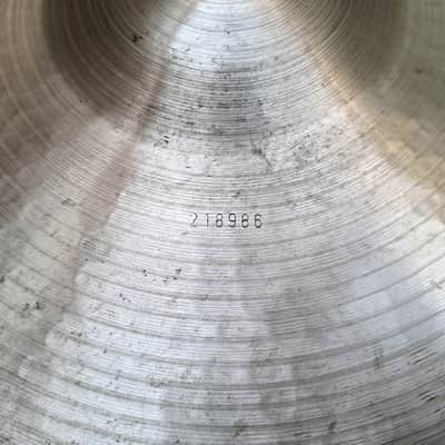 PAISTE 505 BLACK LABEL RIDE 20" image 5