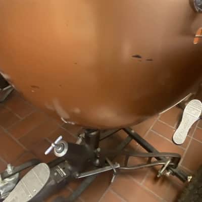 Very Clean Set of 2 Ludwig "Universal" Fiberglass Timpani, 26" and 29"; with wheels image 14