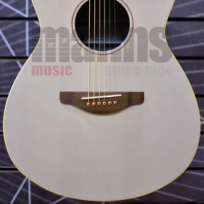 Yamaha STORIA I Mk 1 Concert Off-White Electro Acoustic Guitar image 1