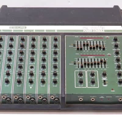 Vintage 1979 Shure Pro Master Power Console Model 700 image 1
