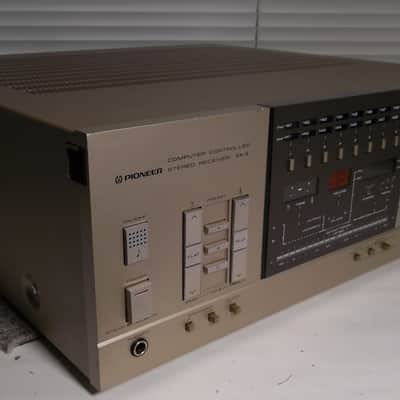 1984 Pioneer SX-9 Computer Controlled Receiver 125 Watts per Chan Stereo Amplifier Xlnt in Box Rare! image 5