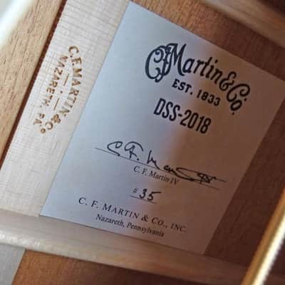 Martin DSS2018 Custom Shop Special Edition #35 2018 image 6