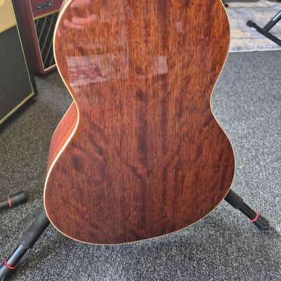 The Loar LO-216-NA Parlor Acoustic Guitar with Hard Case image 5