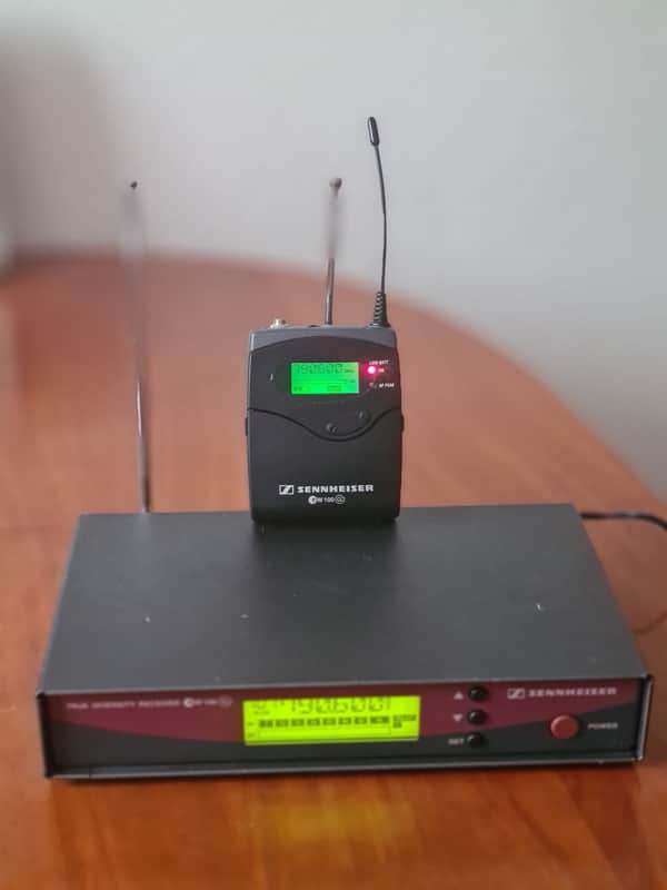 Sennheiser 🎧 Sennheiser EM 100 G2 True Diversity Receiver + SK 100 G2 Bodypack Transmitter – 786–822 MHz image 1
