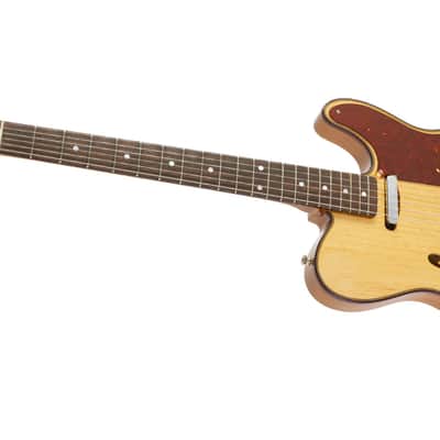 Fender Custom Shop Artisan Knotty Pine Thinline Telecaster Aged Natural (Pre-Owned, 2022, EC-) #CZ561711 image 4