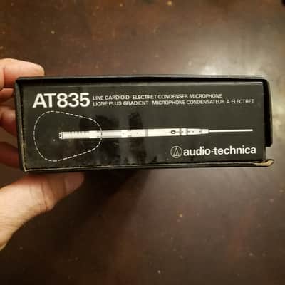 Audio-Technica Original AT835 Line Cardioid Electret Condenser Microphone Shotgun image 14