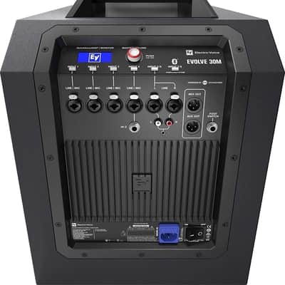 Electro-Voice Evolve 30M Portable Powered Column Loudspeaker System, Black image 5