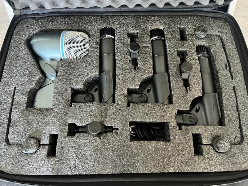 Shure DMK57-52 Drum Microphone Kit 2004 - Present - Black image 1