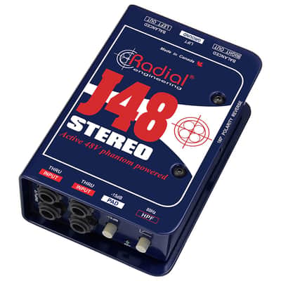 Radial J48 Stereo Active Direct Box