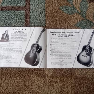 Vintage 1937 Gibson Full-Line Catalog X! Extremely Rare, Original Case Candy, Paperwork! image 6