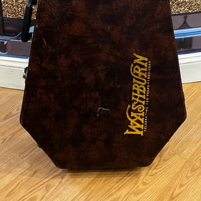 Washburn WJ130EK Vintage Series Jumbo Acoustic Guitar w/ K&K Pickup and Case image 14