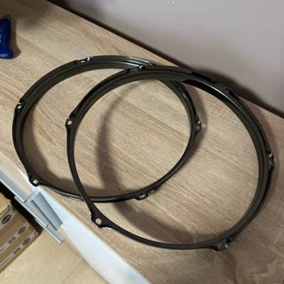 Black Nickel 12” Drum Hoops image 3