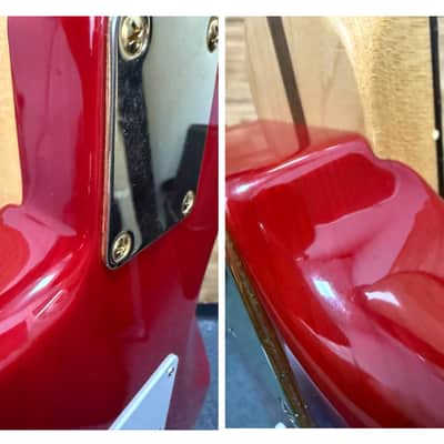 Fender Deluxe Players Stratocaster Guitar 2007-MIM- Crimson Red Transparent- w/MLA Mason Dixon Pickups + Tweed Hard Case image 24